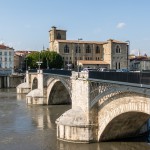 Pont vieux and Collégiale Saint Bernard